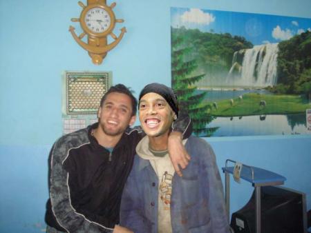 hahaha moi et ronaldinho